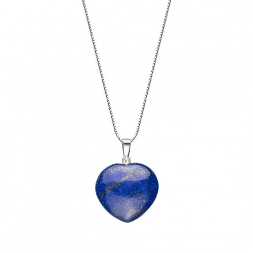 Pendentif coeur en Lapis...