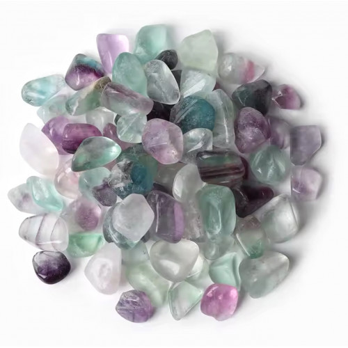 Fluorite, Perles chips