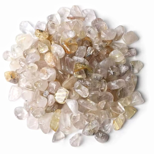 Quartz rutile, Perles chips