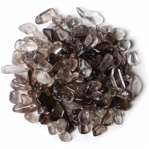 Quartz fumé, Perles chips