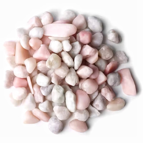 Opale rose, Perles chips