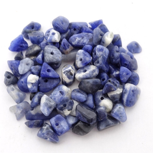 Sodalite, Perles chips