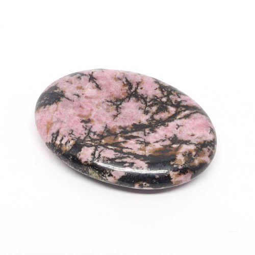 Rhodonite, Galet pierre semi précieuse pouce anti stress