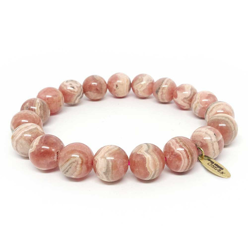 Rhodochrosite AA, Bracelet...