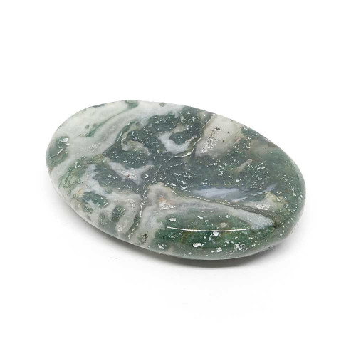 Galet pouce anti-stress Agate mousse