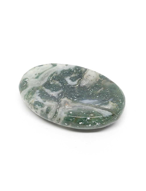 Galet pouce anti-stress Agate mousse