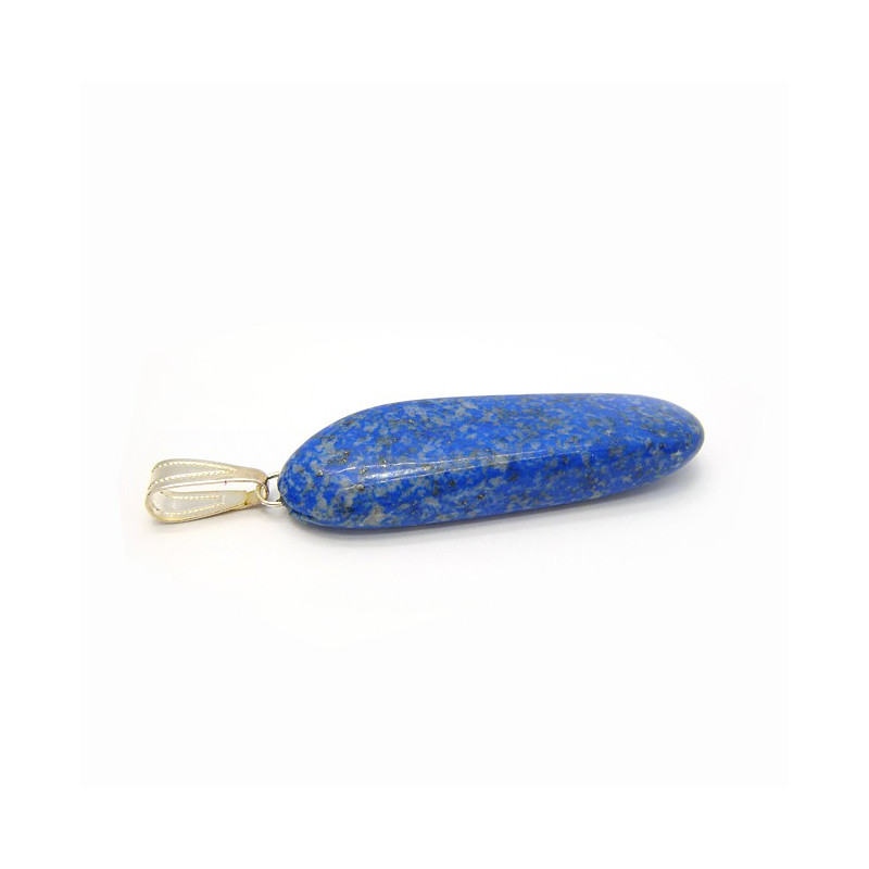 Pendentif lapis lazuli sur chaîne