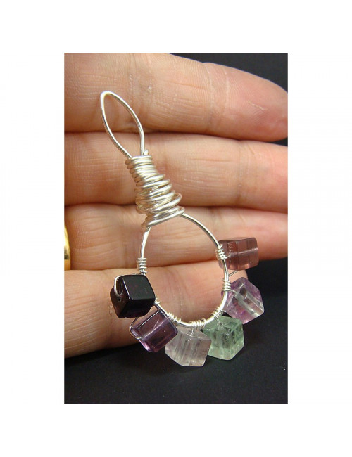 Pendentif fluorite