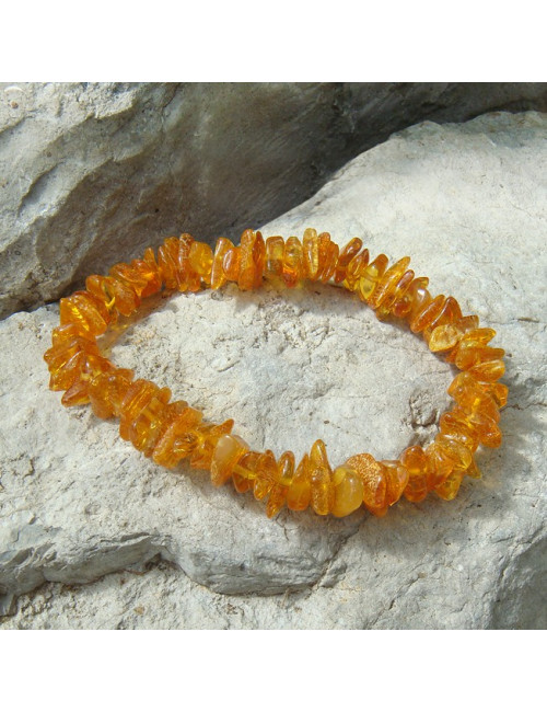 Bracelet baroque ambre