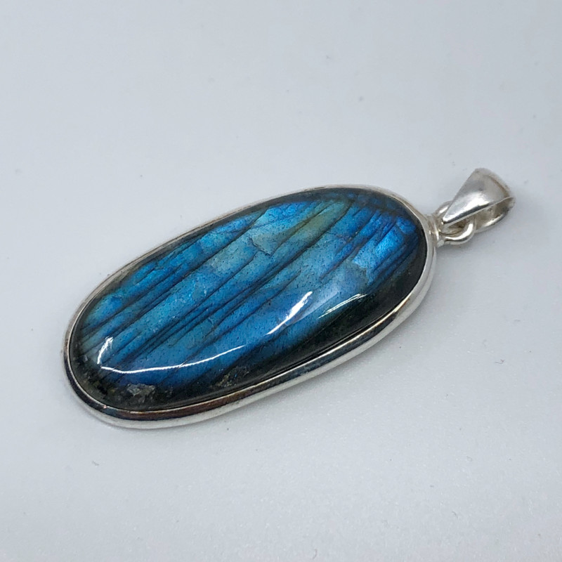 Pendentif en labradorite extra