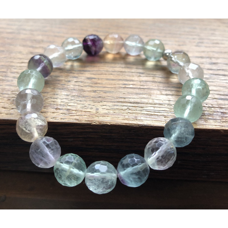 Fluorite facettée