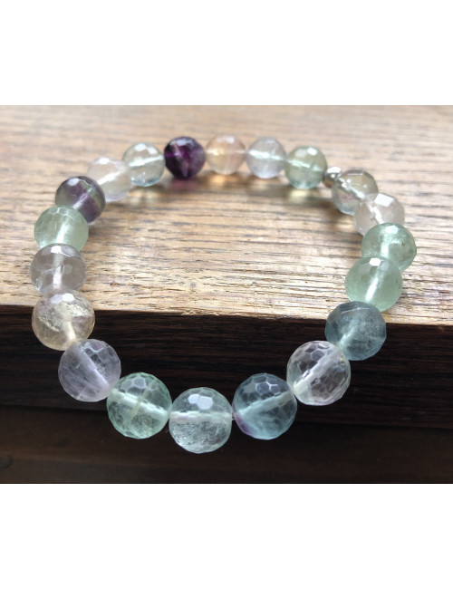 Fluorite facettée