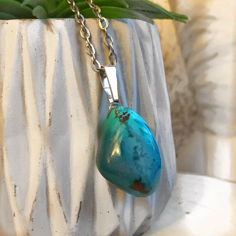 Pendentif Chrysocolle