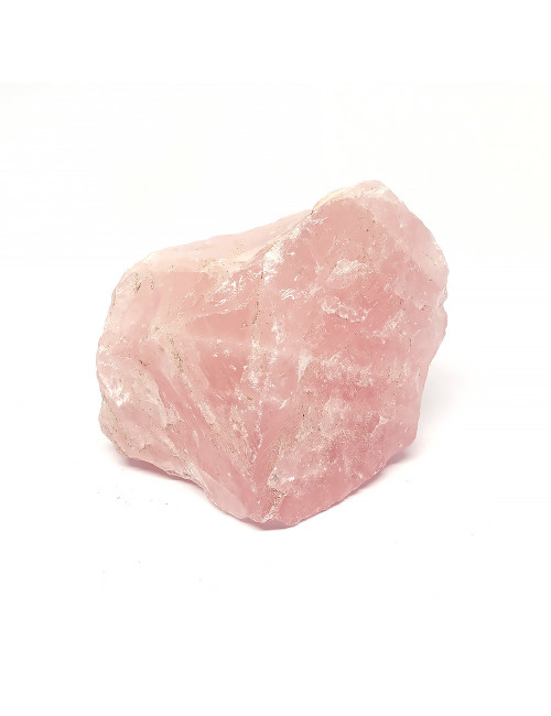 Le quartz rose représente la douceur, la tendresse infinie, la paix intérieure, le calme absolu et la spiritualité.