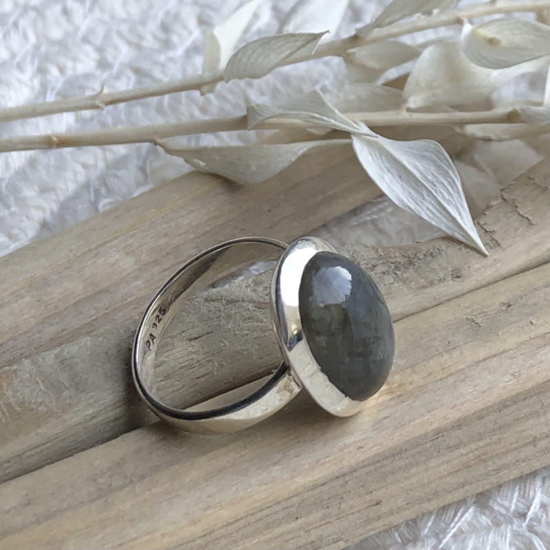 bague en labradorite