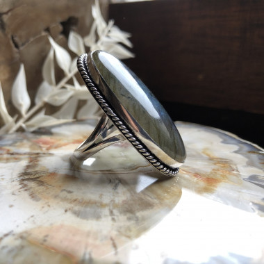 Labradorite, Bague taille...