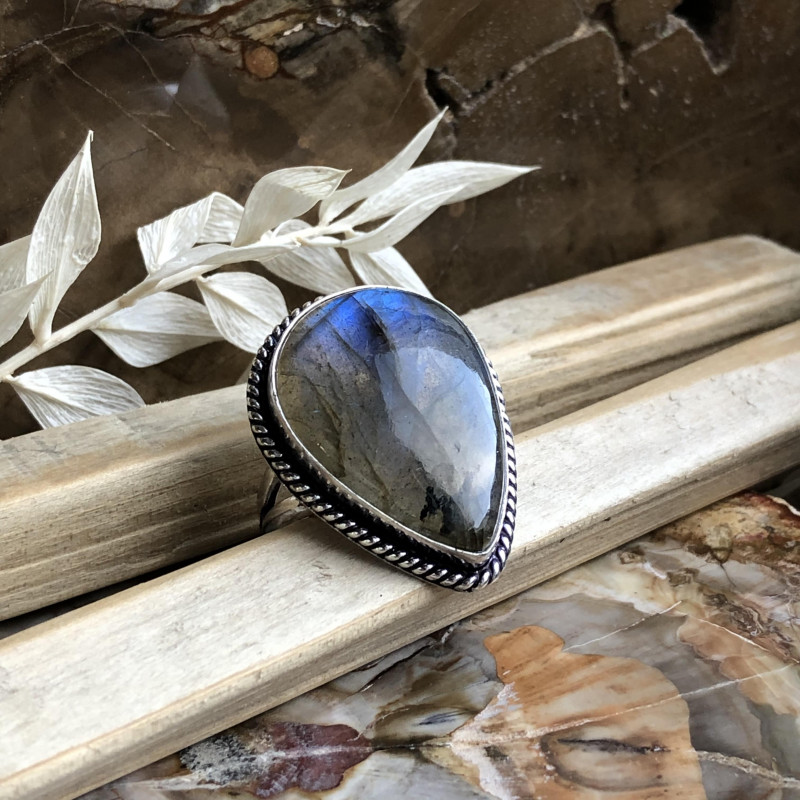 Labradorite, Bague taille...