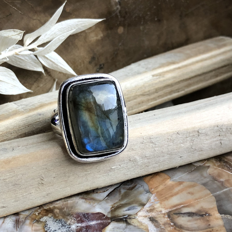 Labradorite, Bague taille...