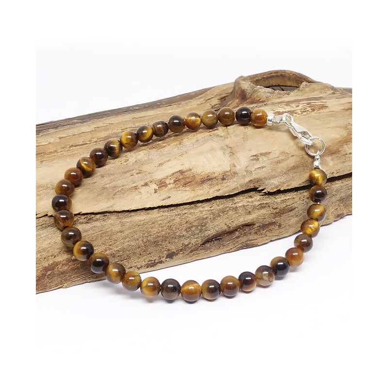 Oeil de tigre, Bracelet fin