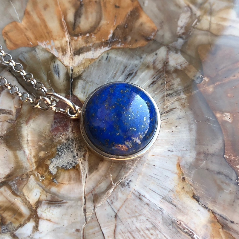 Lapis lazuli, Pendentif sur...