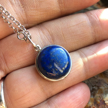 Lapis lazuli, Pendentif sur...