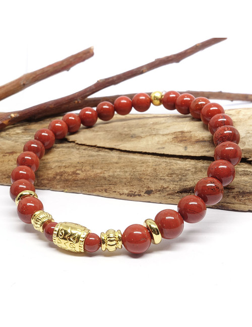 Jaspe rouge, Bracelet...