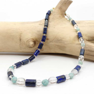 Lapis lazuli, amazonite et...