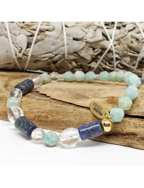 Lapis lazuli, amazonite et...