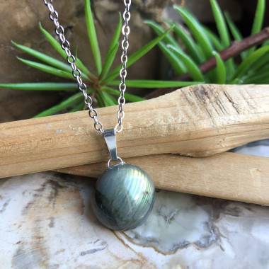 Labradorite, Pendentif...