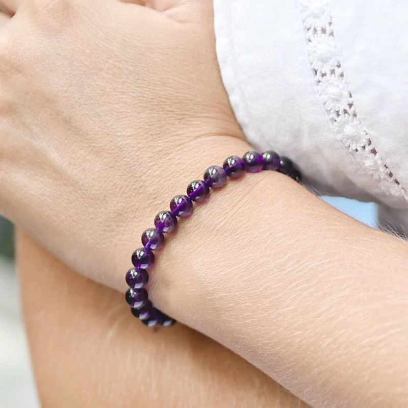 Améthyste, Bracelet extensible