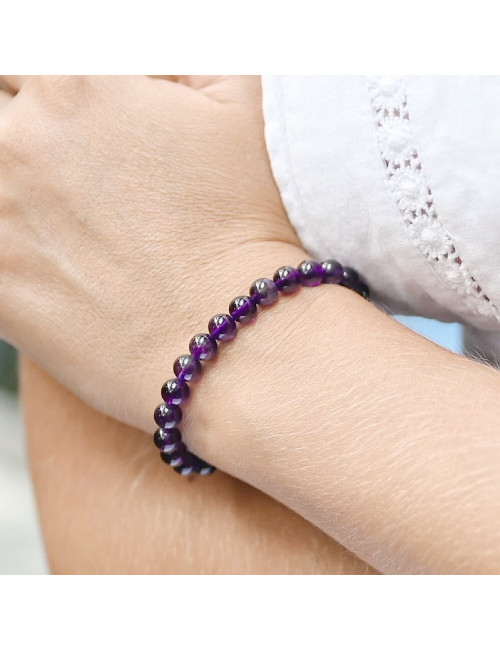 Améthyste, Bracelet extensible