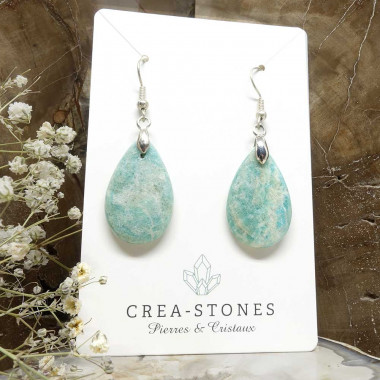 Amazonite, Boucles...