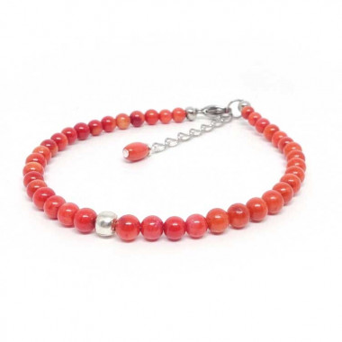 Bracelet création en Corail bambou