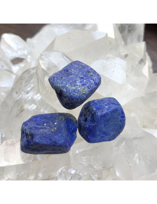 PERLES EN PIERRE Lapis lazuli