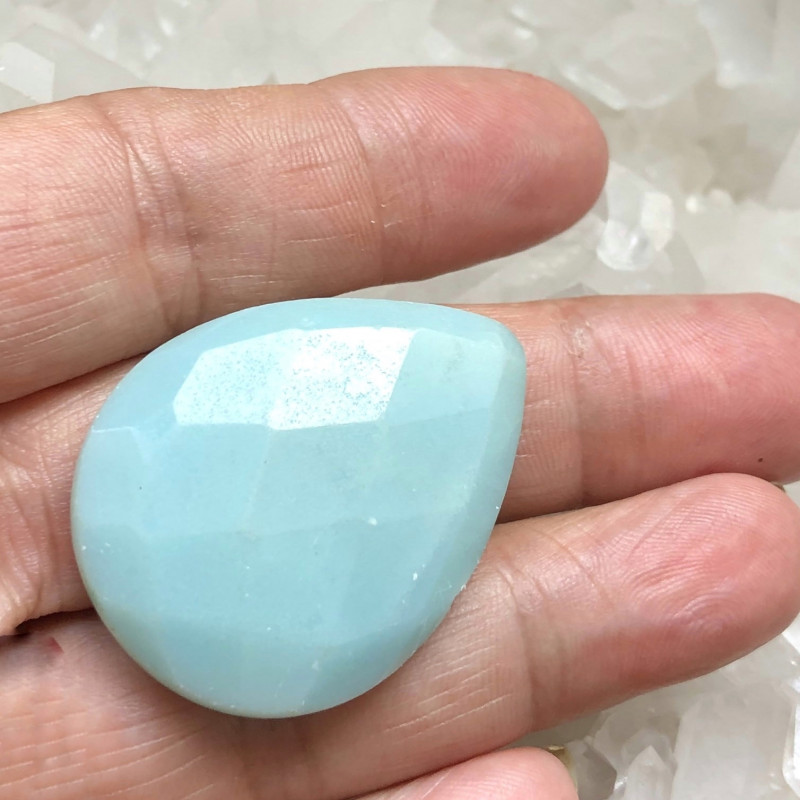 Amazonite, 1 grande perle...