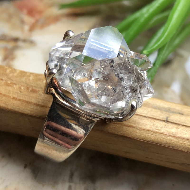 Herkimer, Bague argent 925...