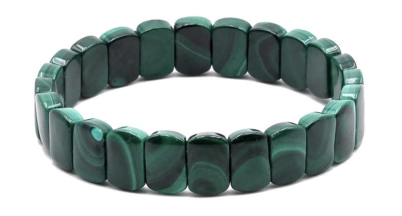 Bracelet en malachite